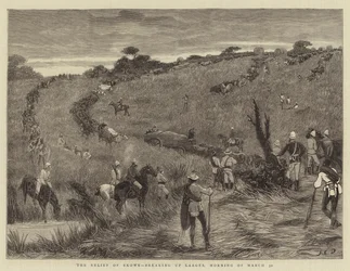 The Relief of Ekowe, breaking up Laager, Morning of 30 March